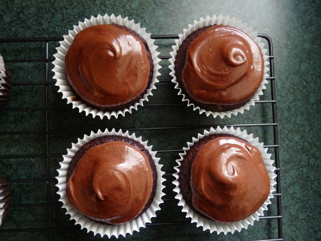 chocolate mayonnaise cupcake