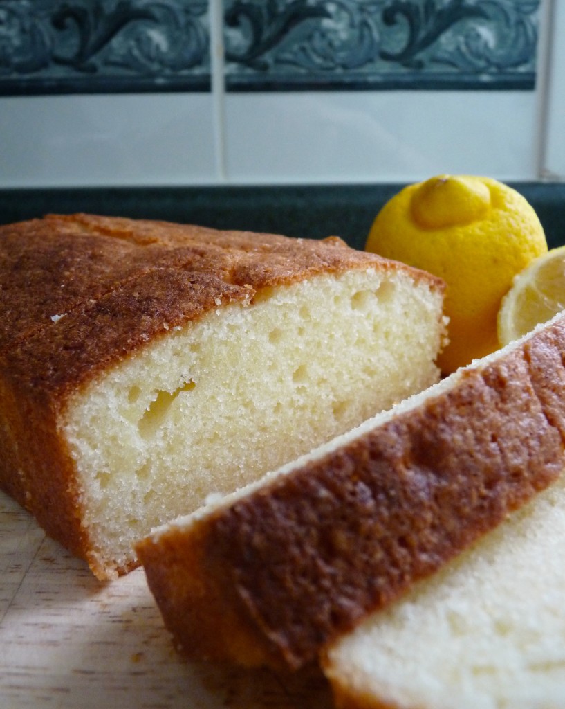Lemon Cream pound cake
