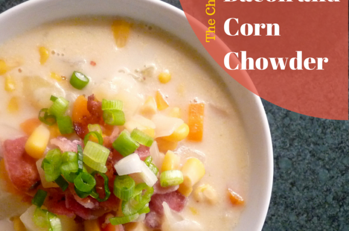 summer bacon and corn chowder