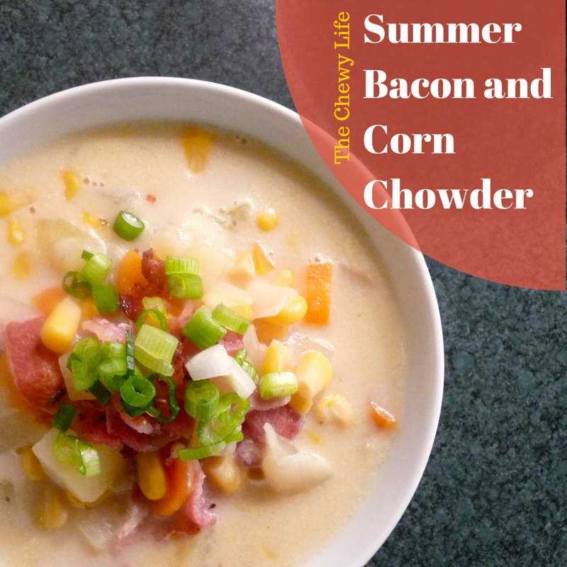 summer bacon and corn chowder
