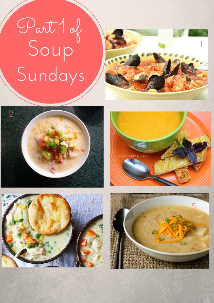 part one Soup sunday