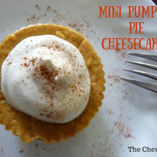 Mini Pumpkin Pie Cheesecake