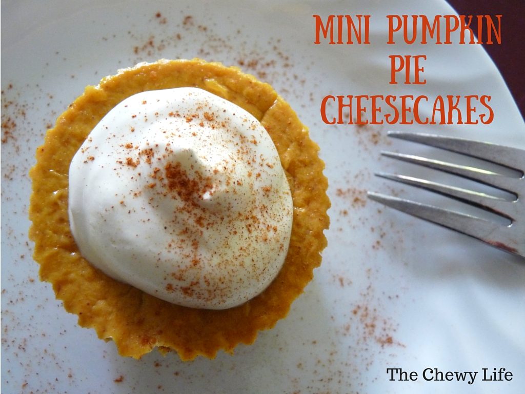 mini pumpkin cheesecake