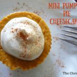 Mini Pumpkin Pie Cheesecake