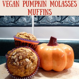 Vegan Pumpkin Molasses Muffins